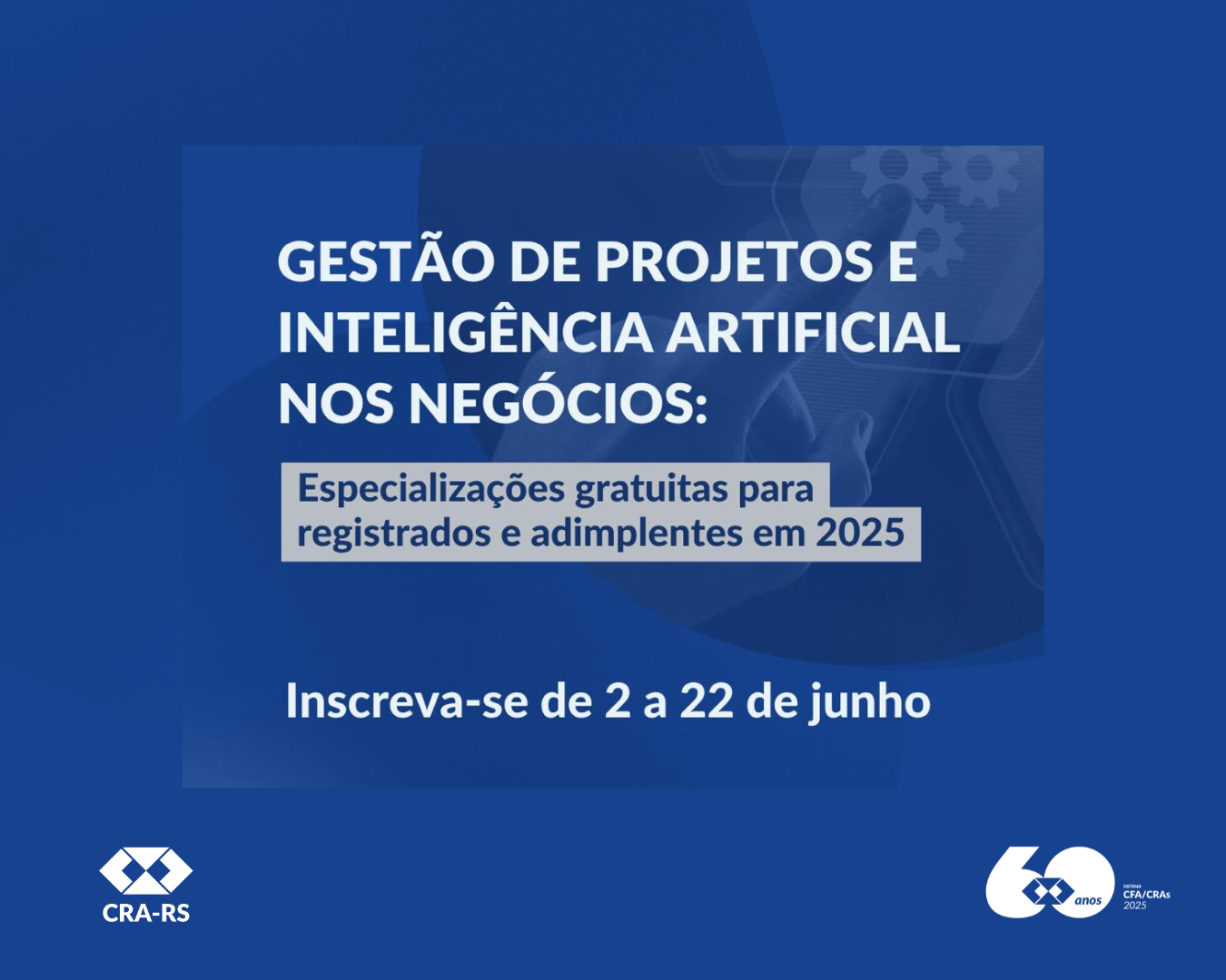 VAGAS LIMITADAS: inscrições abertas para concorrer a bolsas em cursos de especialização gratuitos EAD